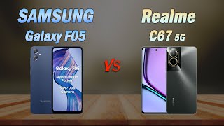 SAMSUNG Galaxy F05 4G vs Realme C67  Full Specs amp Review 2024 [upl. by Lunetta]