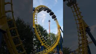 Nighthawk Coaster Carowinds [upl. by Ynohtnaluap]