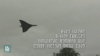 Cosby Victory Show 2009  Vulcan Simulated Bombing Run [upl. by Aldredge]