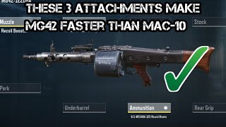 This New MG42 LMG is faster than MAC 10 amp has No Recoil in COD Mobile  Call of Duty Mobile [upl. by Catina173]