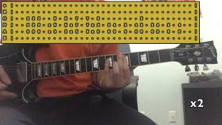 ACDC  High Voltage LIVE at Donington 1991  Guitar Lesson PART 1 [upl. by Brink]