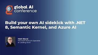 Build your own AI sidekick with NET 8 Semantic Kernel and Azure AI [upl. by Bohrer]