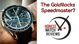 Phylida 🌘 Omega Speedmaster Moonwatch 🌒 ST1901 Homage Comparison 🥊 Honest Watch Review HWR [upl. by Cupo]