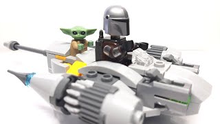 LEGO Star Wars The Mandalorian 75363  Set Speed Build lego starwars speedbuild [upl. by Charline]