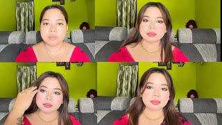 Glowy Dewy Makeup Tutorial For Wedding Guests [upl. by Viviene]