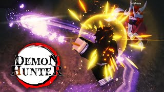 The Best Roblox Demon Slayer Game Returns Demon Hunter [upl. by Duane]