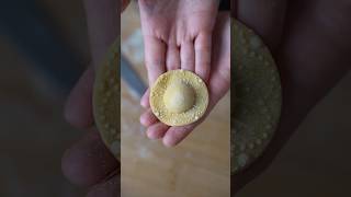 How to make the most beautiful ravioli like a Michelintrained chef ✨ [upl. by Vanden]