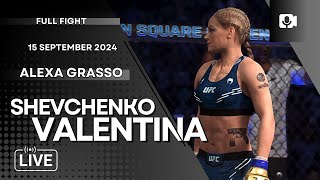 Valentina Shevchenko vs Alexa Grasso 3  FULL FIGHT ufc ufc306 espn women [upl. by Kalasky643]