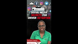 Social Media Secrets for Driver Retention [upl. by Agrippina]