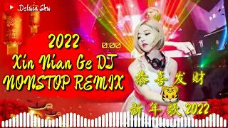 新年歌 Xin Nian Ge DJ Nonstop Remix Chinese Songs 2022  2025 [upl. by Yentruoc957]