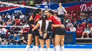 Nebraska Volleyball Highlights vs SMU  Sept 3 2024 [upl. by Roslyn]