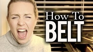 How to Belt  Evynne Hollens [upl. by Avery]