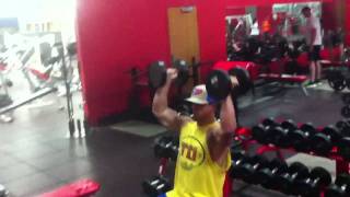 Shoulder Press  Dumbbell Hammer Grip [upl. by Eelinej448]