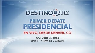 Primer Debate Presidencial 2012 [upl. by Nailij24]