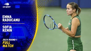 Emma Raducanu vs Sofia Kenin Full Match  2024 US Open Round 1 [upl. by Hach]