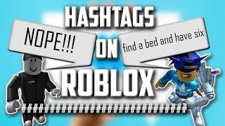 ROBLOX Filter System Hashtags [upl. by Aivatnahs]