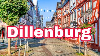 Dillenburg Germany 🇩🇪 Walking Tour 4K Video [upl. by Summers]