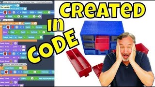 Auto Generate 3D Prints using Tinkercad Code Blocks [upl. by Iblok]