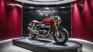 New 2025 Triumph Speed Twin 1200 Review A Powerful and Agile Motorcycle with Modern Custom Style [upl. by Ylime]