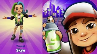 UNLOCKING SKYE ON SUBWAY SURFERS SHENZHEN 2024 [upl. by Zahc]