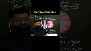 serum creatinine test radiology science medical viralshort medicalstudent biology 12thclass [upl. by Emsmus524]