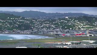 231013 Lyall Bay Wellington Airport Brooklyn wind turbine Lyall Bay Surf Cam Live [upl. by Boj]