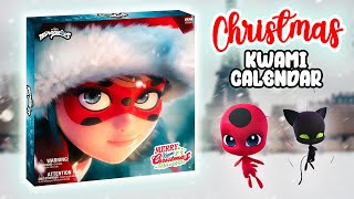 Miraculous Ladybug Merry Kwami Christmas Advent Calendar Review [upl. by Kerrill489]