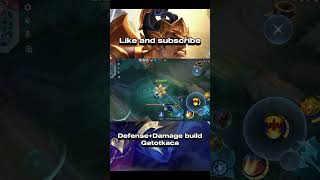 half tank build half damage build gatotkaca is the best one [upl. by Zach]