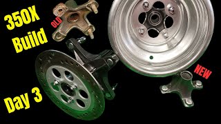 Restoring a Honda ATC350X Wheel Hubs [upl. by Janaya601]