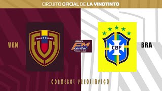 EN VIVO 01022024  Venezuela vs Brasil  Torneo Preolímpico Sudamericano Sub23 [upl. by Krenek]