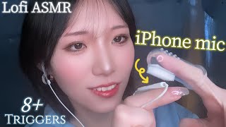 ASMR イヤホンマイクでゾクゾクだらけの８種類トリガー⚠️刺激強め（あ、Happy MerryChristmas🎅🏻💕） [upl. by Atinad]