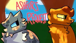 Ashfurs Request  Warrior Cats PMV  TW BLOOD [upl. by Ettenil]