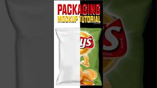 Create Stunning Packaging Mockups in Photoshop Quick amp Easy Tutorial shorts photoshop [upl. by Launame981]