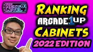 Ranking ALL Arcade1Up Cabinets thru Dec 2022 [upl. by Ecikram]