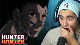 I AM SPEECHLESS  Hunter x Hunter  E131  REACTION Anger and Light [upl. by Aznaed925]