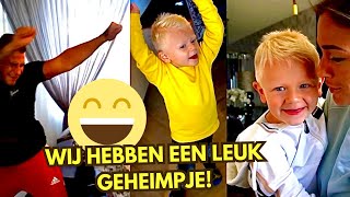 WIJ HEBBEN EEN HEEL LEUK GEHEIMPJE🥳 WE HEBBEN HIER ZOVEEL IN 😍  VLOG 313 [upl. by Lazor519]