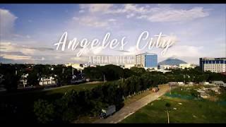 Angeles City Aerial View [upl. by Ilojna]