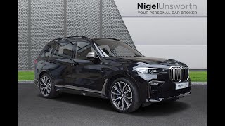 Bmw X7 50d M Sport 30d 5dr 7 seat [upl. by Orsa107]