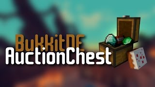 AuctionChest  Spigot  Bukkit Plugin  HD [upl. by Shear]