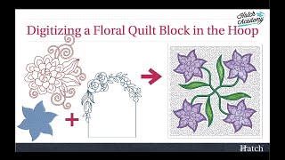 Floral Applique Quilt Block  Hatch Academy Course Overview [upl. by Nilats]