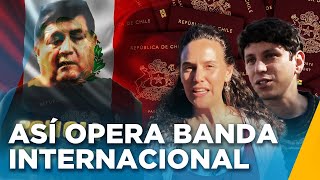 Robo falsificación y tráfico de migrantes Pasaportes chilenos en manos de banda criminal peruana [upl. by Hsirahc]