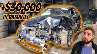 WE FOUND INSANE DAMAGE ON THIS MPERFORMANCE BMW E92 M3 [upl. by Jaco518]