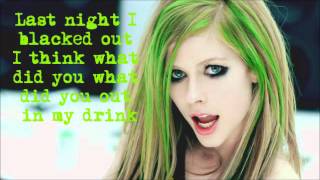 Smile Avril Lavigne lyrics Clean [upl. by Desiree]