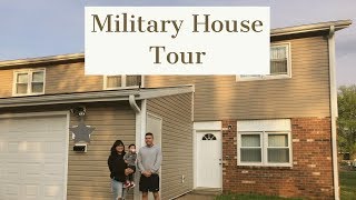 MILITARY HOUSE TOUR empty  Fort Campbell First PCS move [upl. by Leissam]