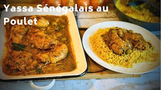 Poulet yassa rapide facile escale gourmande au Sénégal [upl. by Yvor822]