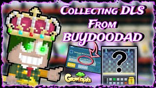 My Best Collect Ever  Collecting DLS From BUYDOODAD  Growtopia  2024 [upl. by Murdocca]