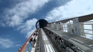 California Screamin Roller Coaster Front Seat POV Disneyland Disney California Adventure 1080p HD [upl. by Earl]