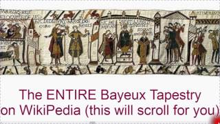 The full Bayeux Tapestry [upl. by Shaya920]