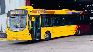 First Bus Leicester 69442 At Sheffield Olive Grove Bus Depot For Overhaul Tested ￼ [upl. by Admana]