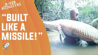 250 Pound Giant Arapaima  River Monsters shorts [upl. by Azpurua530]